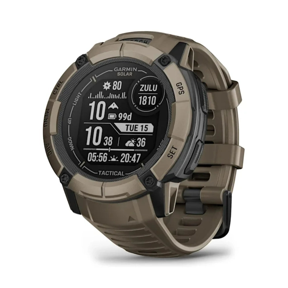 Garmin Instinct 2X Solar Tactical Edition – Coyote Tan
