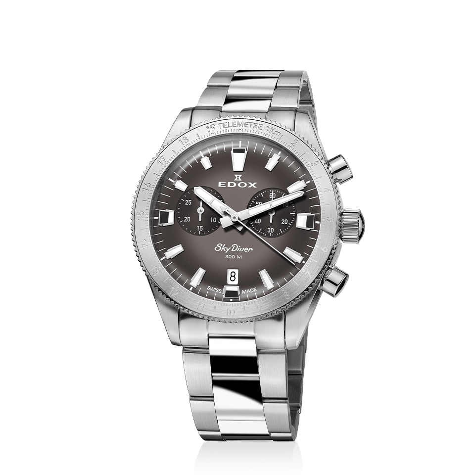 EDOX SkyDiver Chronograph Quartz Limited Edition 10116-3-GRIDN