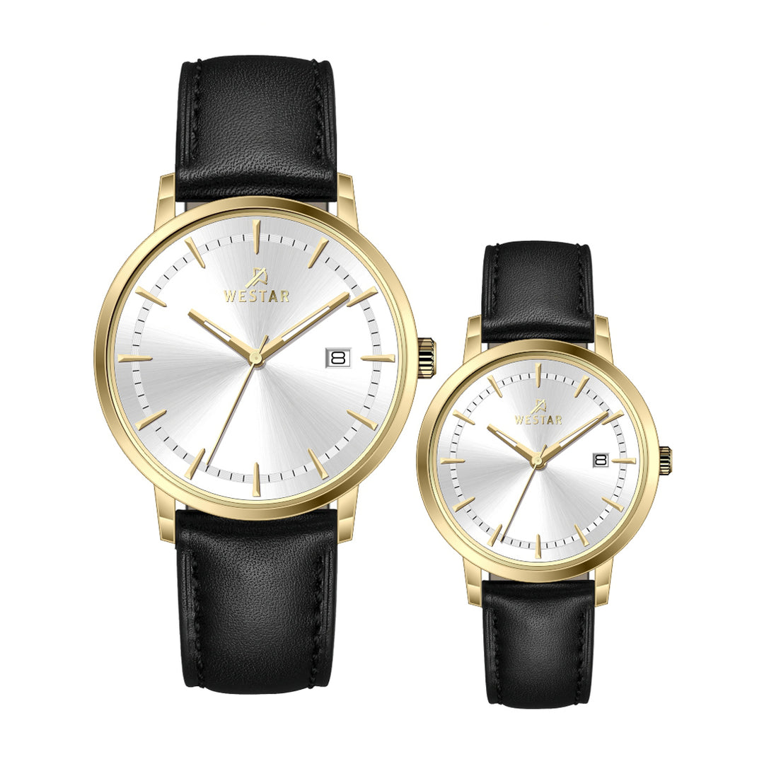 Westar Couple Watch 50255GPN107 & 40255GPN107