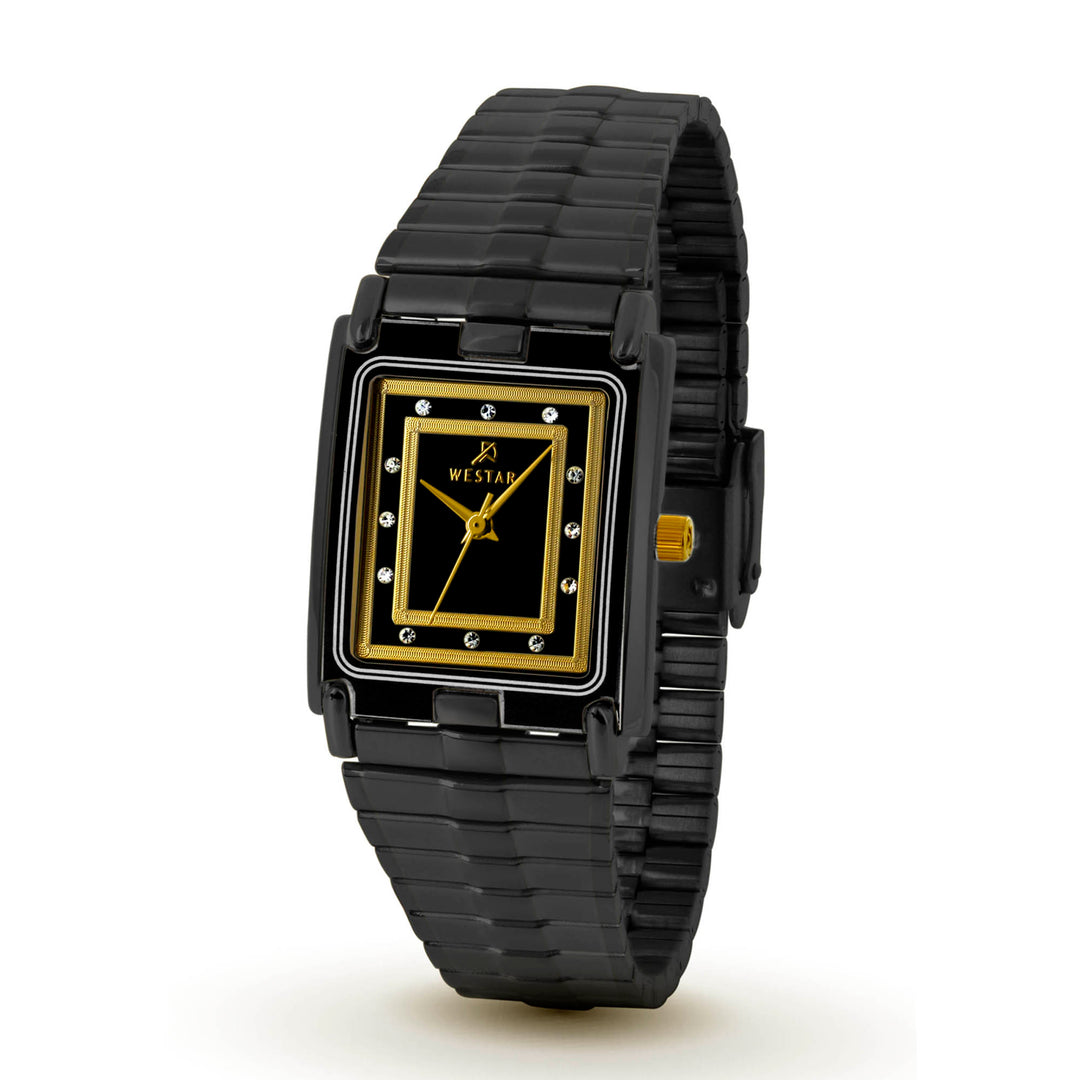 Westar Black Dial Gents Executive Watch - 7920BBN103