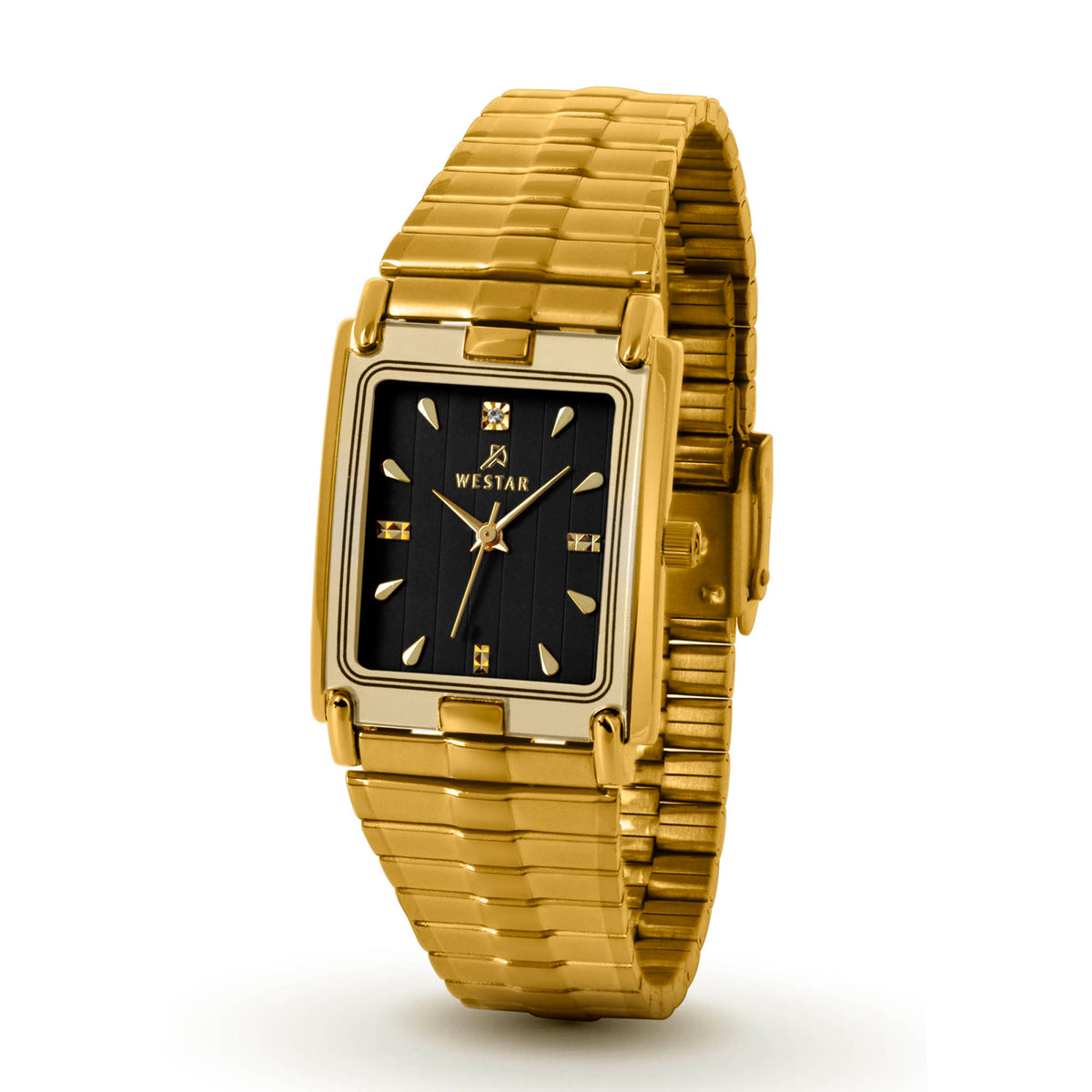 Westar Executive Unisex Watch - Black Dial - 7920GPN303
