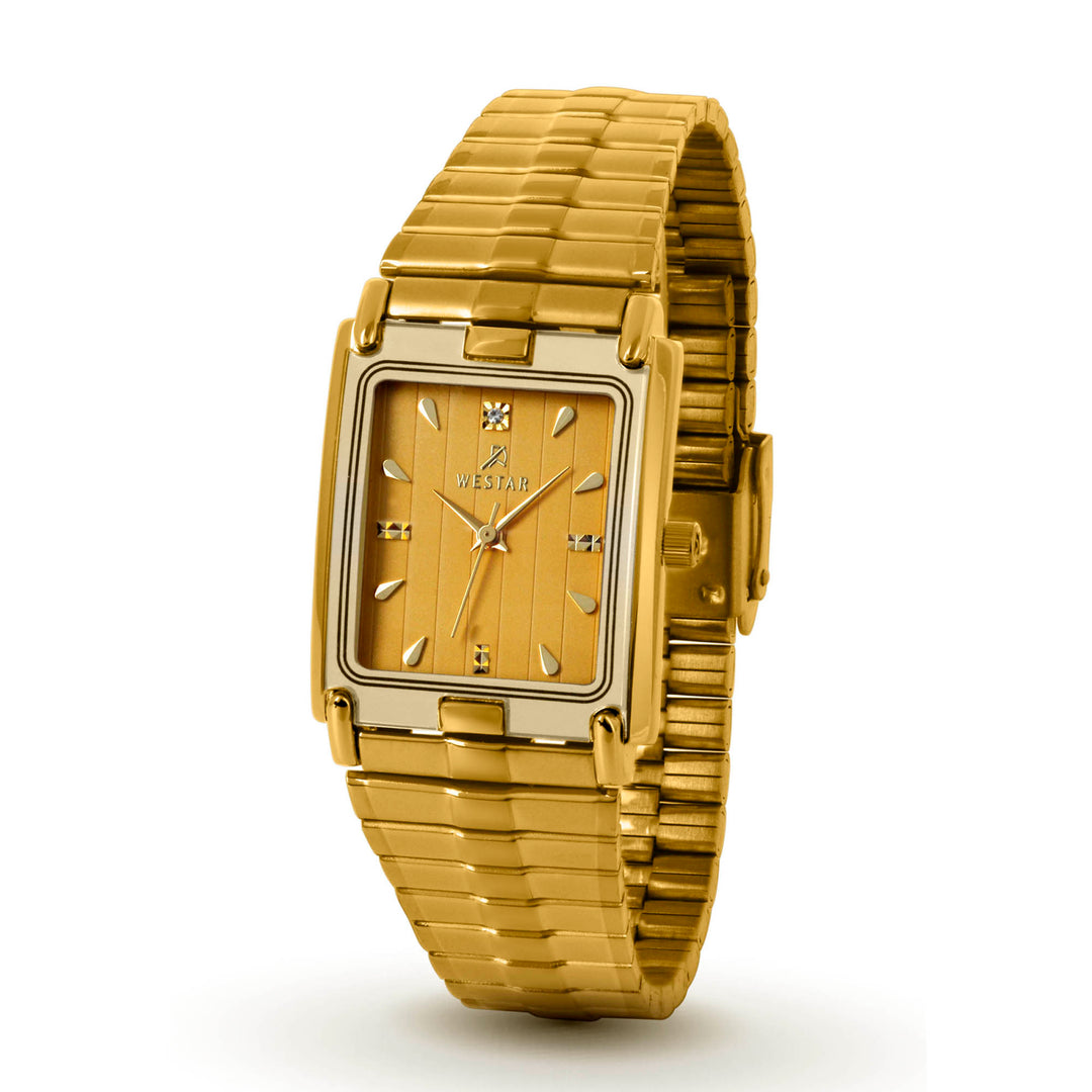 Westar Executive Unisex Watch - Dark Champagne Dial - 7920GPN308