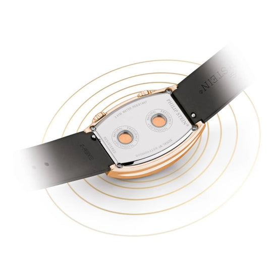 Philip Stein Signature Evolution Unisex R.Gold-plated Quartz Watch