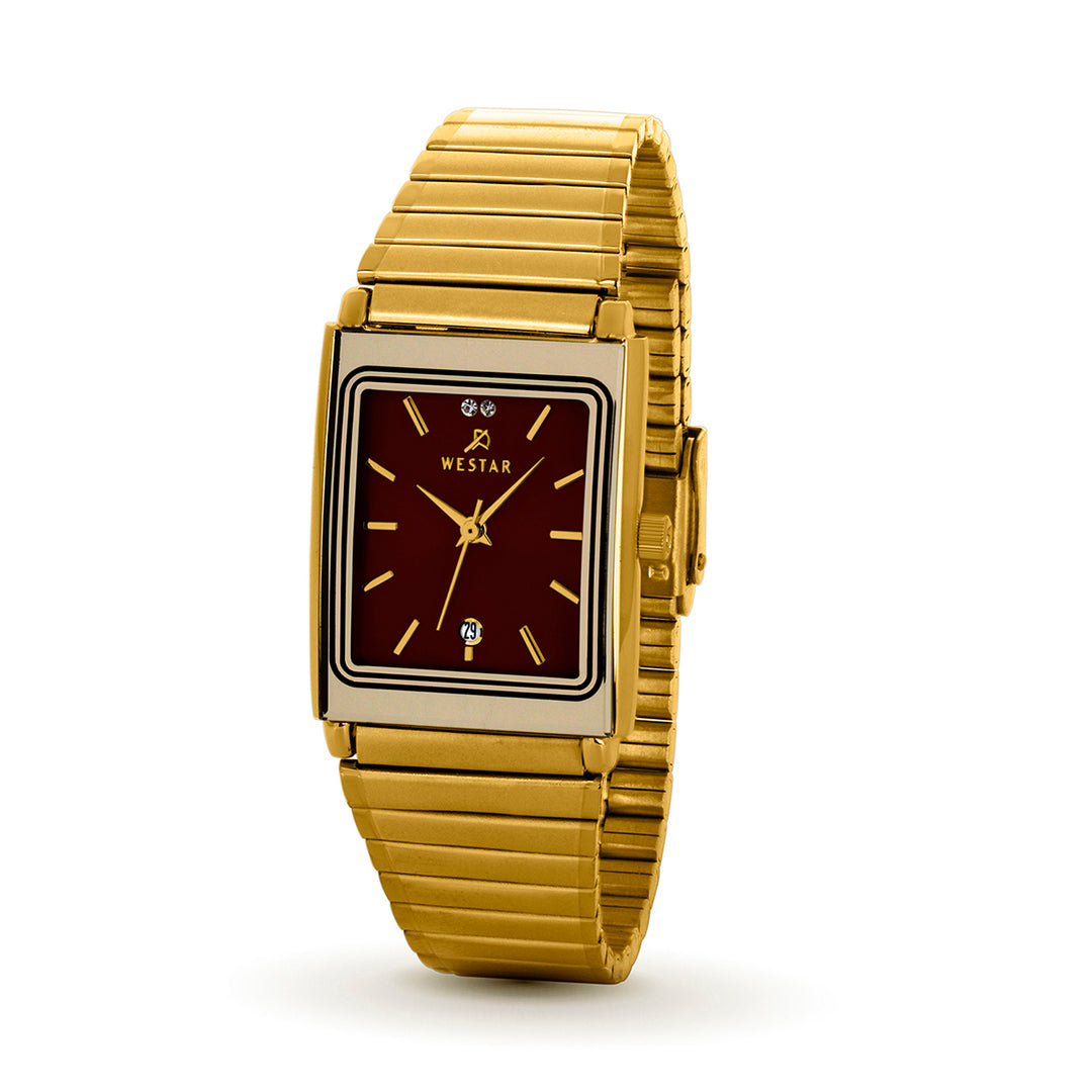 Westar Executive Unisex Watch - Red Dial - 8847GPN105
