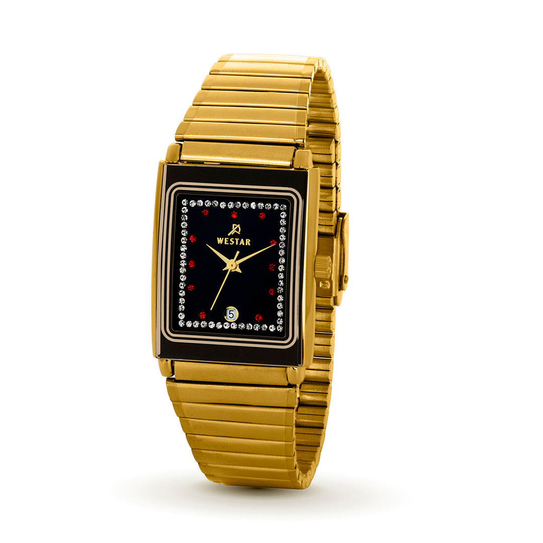 Westar Executive Unisex Watch - Black Dial - 8847GPS103