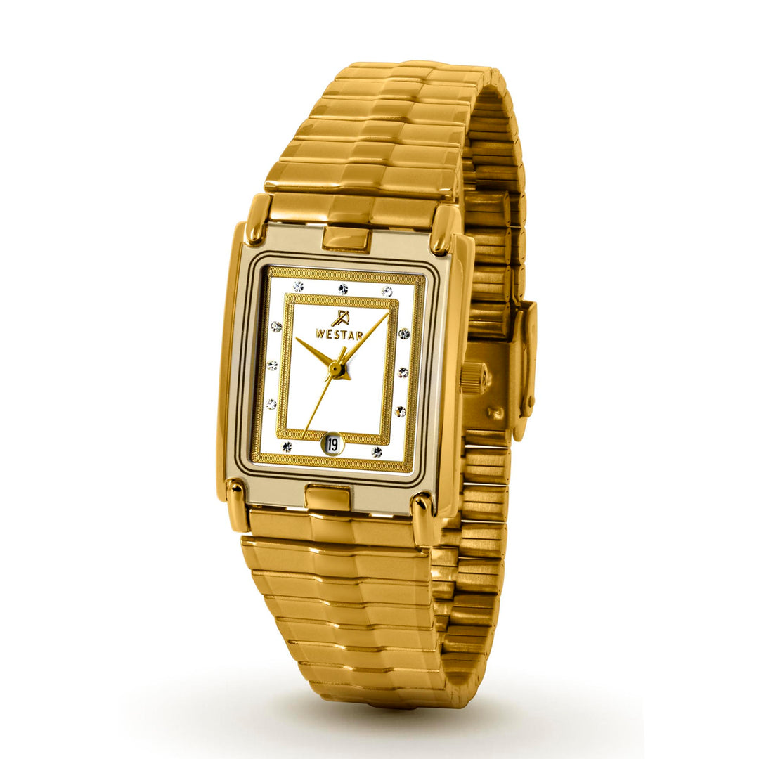 Westar Executive Unisex Watch - White Dial - 8920GPN101