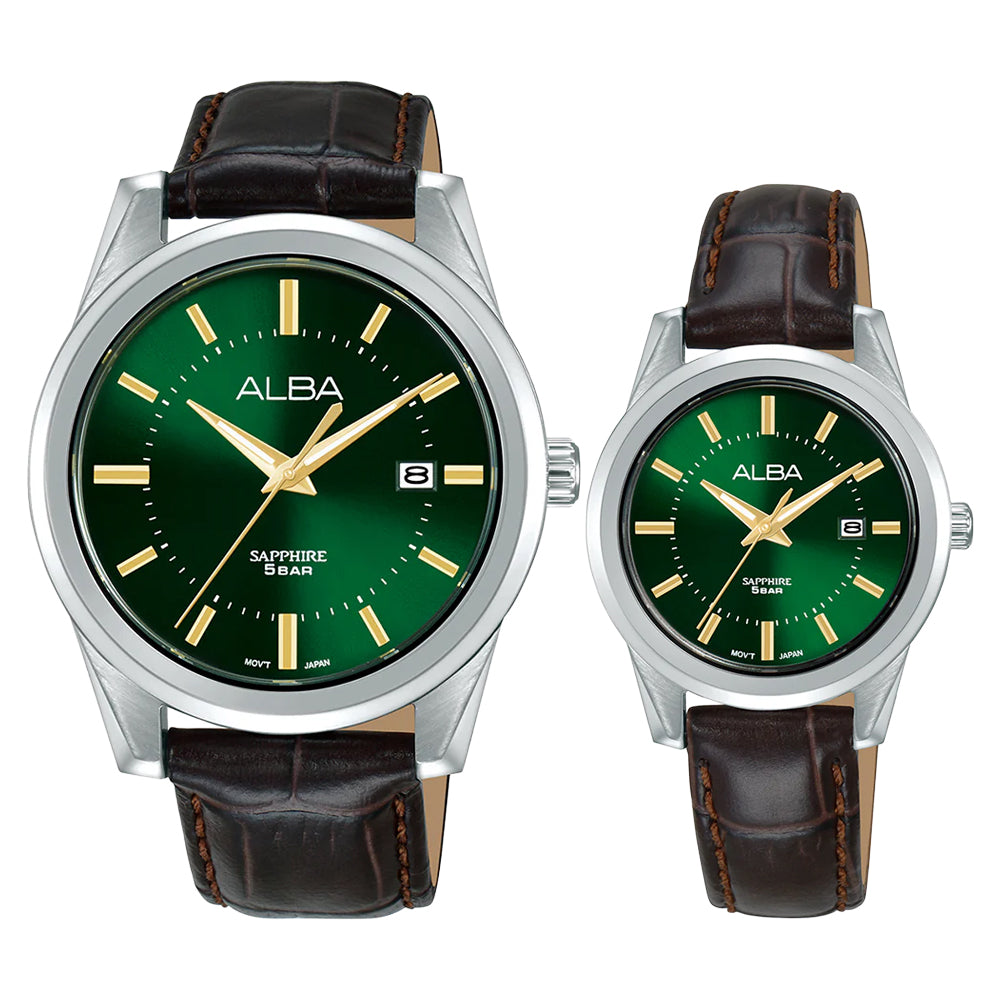 Alba Couple Watch AS9V29X1 & AH7EF5X1