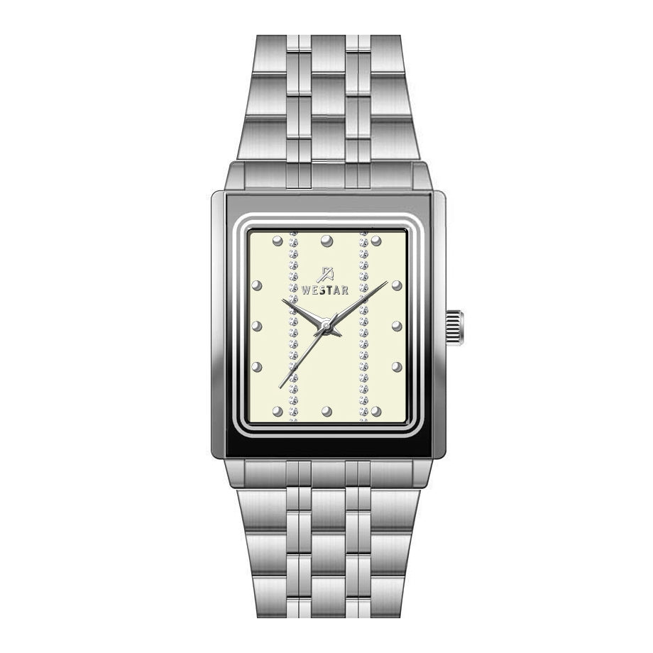 Westar Executive Gents Light Champange Dial Quartz Watch - EX7586STN102
