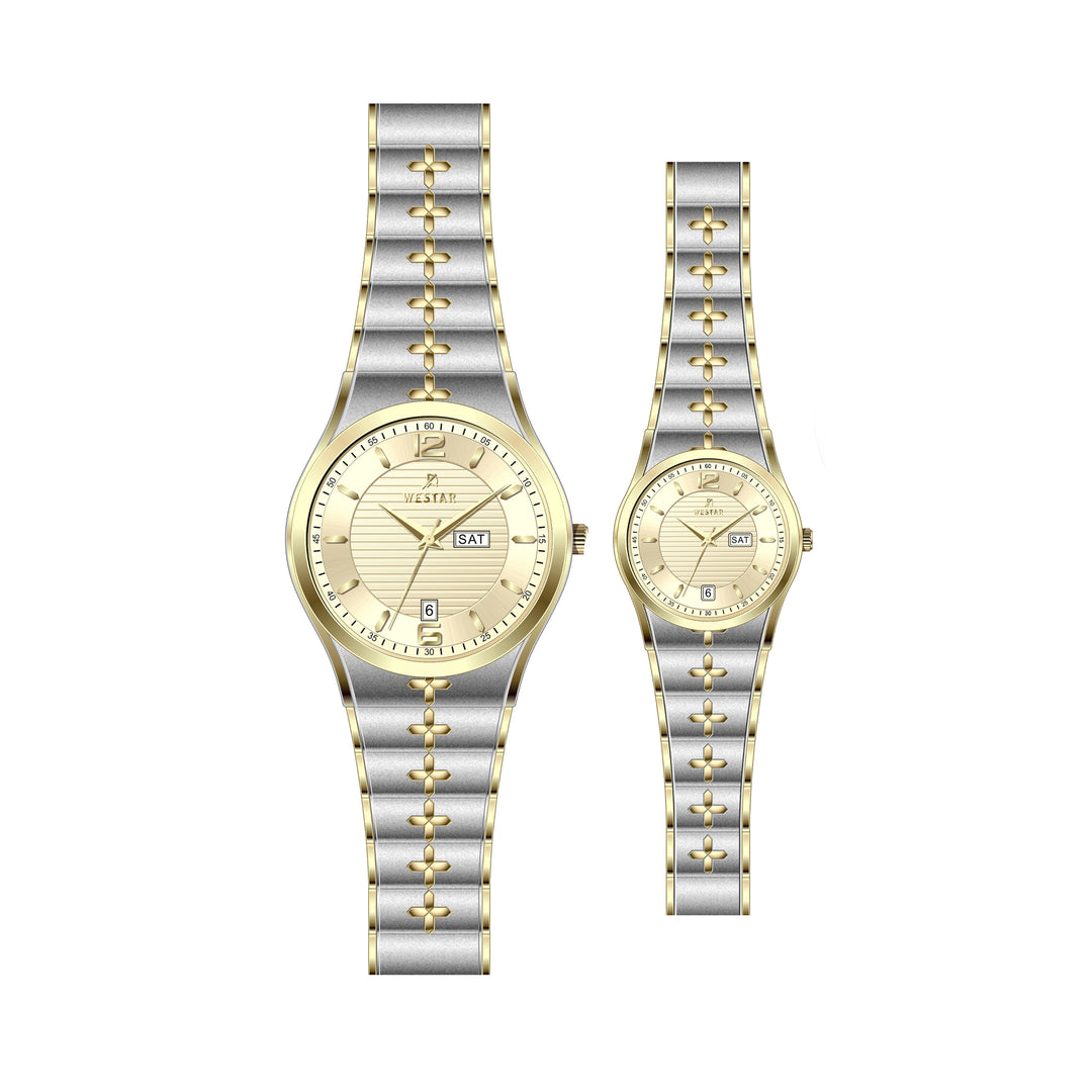 Westar Couple Watch EX7606CBN102 & EX6606CBN102