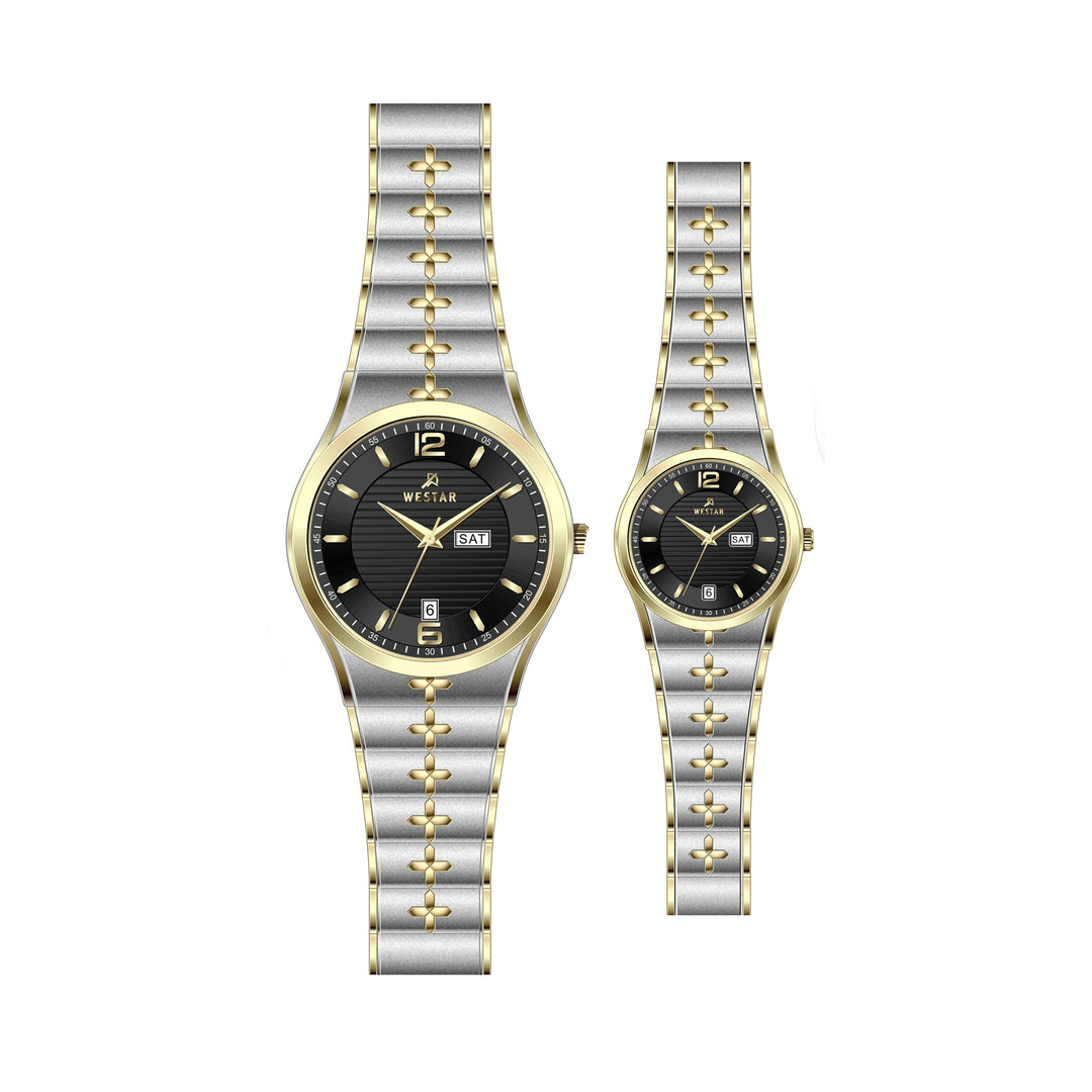 Westar Couple Watch EX7606CBN103 & EX6606CBN103