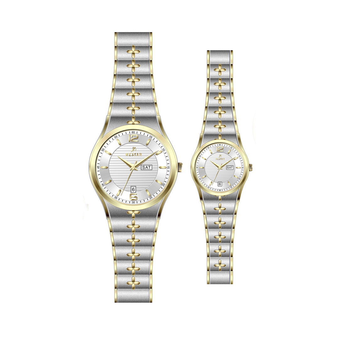 Westar Couple Watch EX7606CBN107 & EX6606CBN107