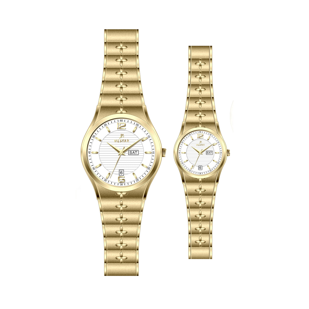 Westar Couple Watch EX7606GPN101 & EX6606GPN101