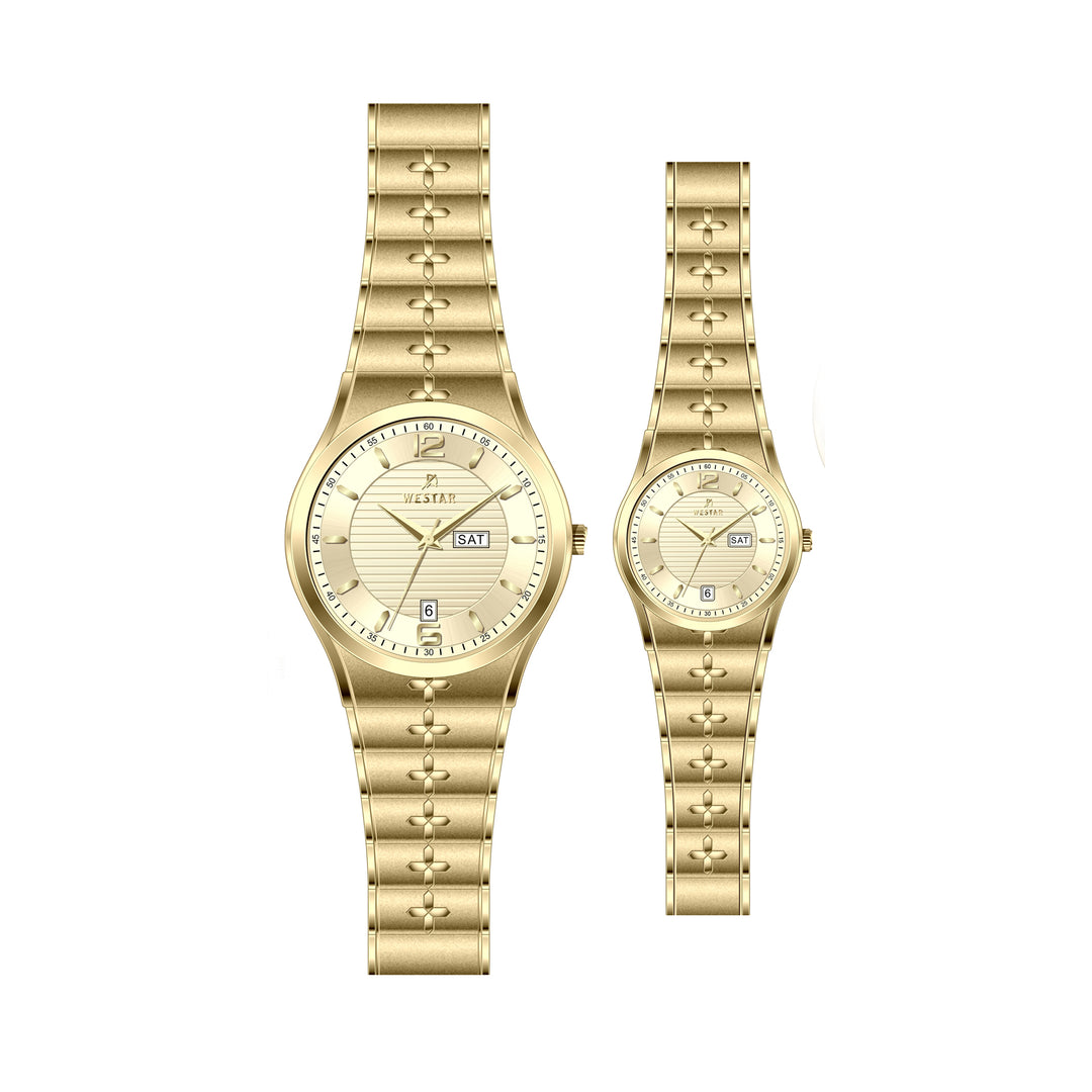 Westar Couple Watch EX7606GPN102 & EX6606GPN102