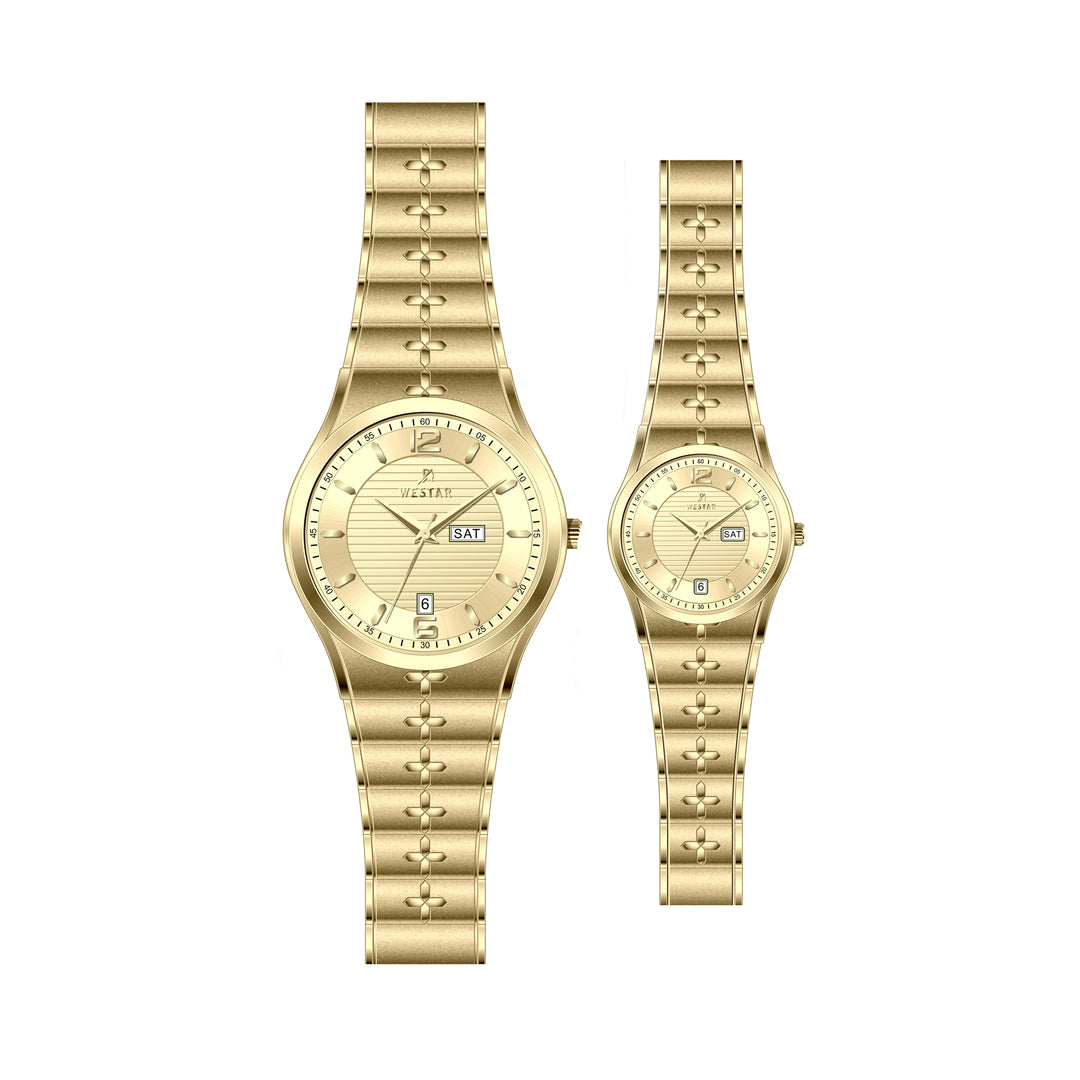 Westar Couple Watch EX7606GPN108 & EX6606GPN108