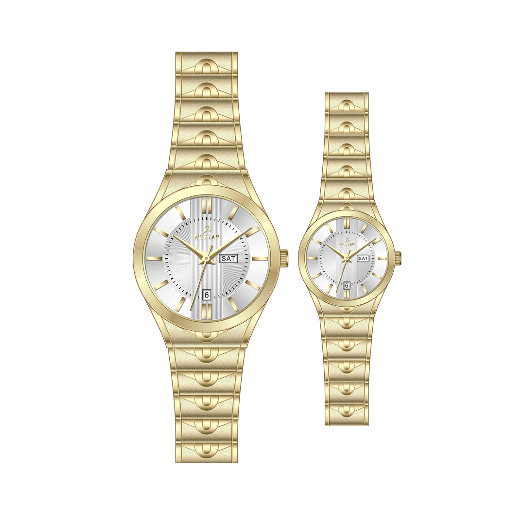 Westar Couple Watch EX7609GPN107 & EX6609GPN107