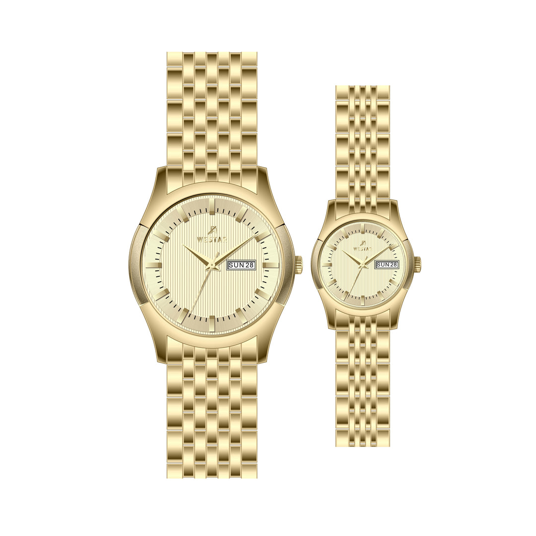 Westar Couple Watch EX7610GPN102 & EX6610GPN102