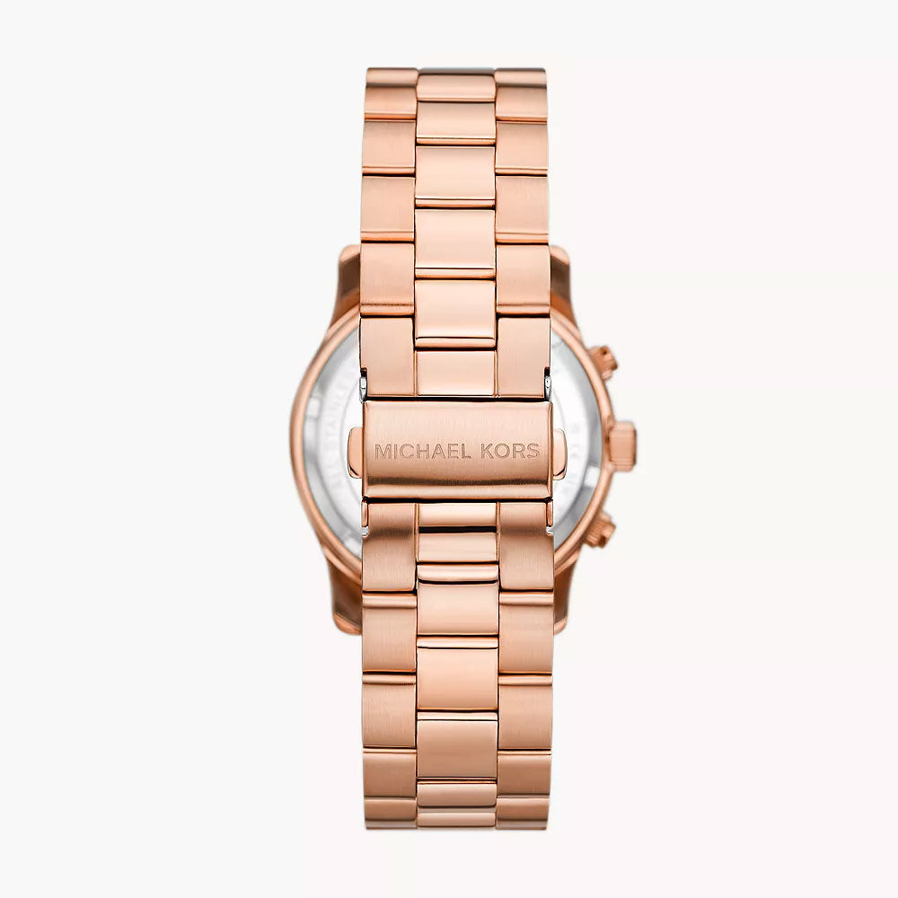 Michael Kors Runway Rose Gold Stainless Steel Women's Watch - MK7324