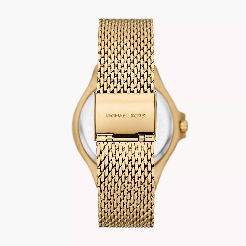 Michael Kors Lennox Gold Stainless Steel Women's Watch - MK7335