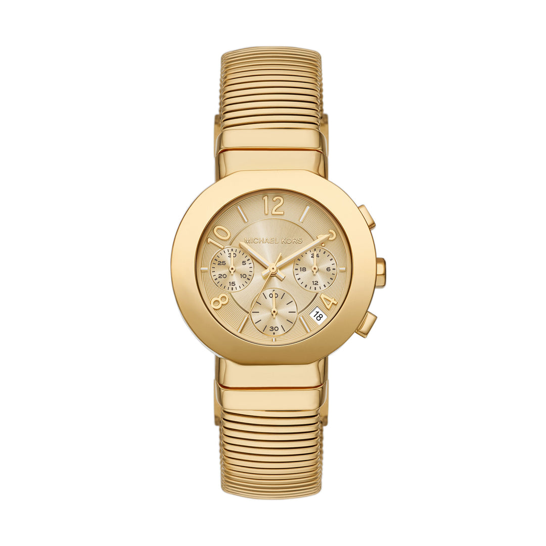 Michael Kors Gramercy Chronograph Gold-Tone Stainless Steel Watch