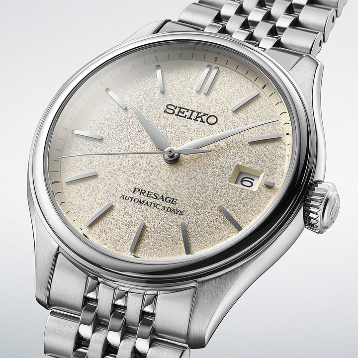 SEIKO Men's Presage Automatic with 3 Days Power Reserve Watch