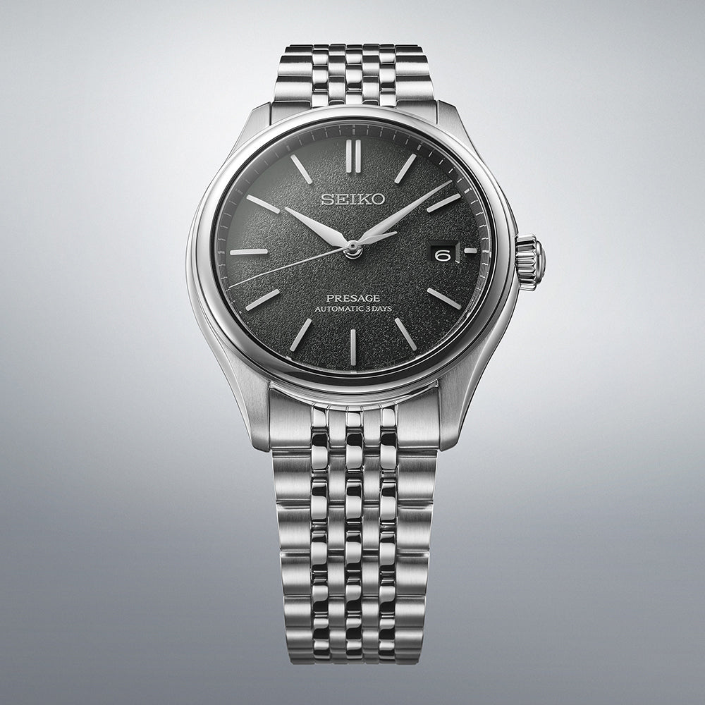 SEIKO Men's Presage Automatic with 3 Days Power Reserve Watch