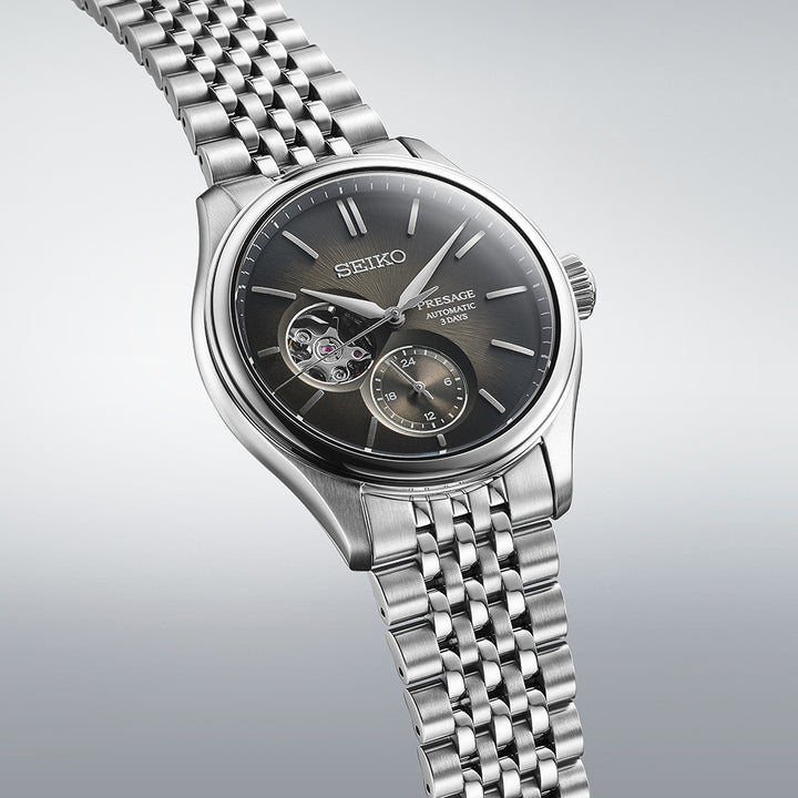 SEIKO Men's Presage Automatic with 3 Days Power Reserve Watch