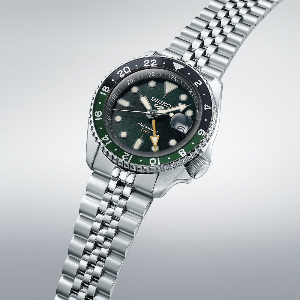 SEIKO Men's New5Sports Automatic GMT SKX Watch