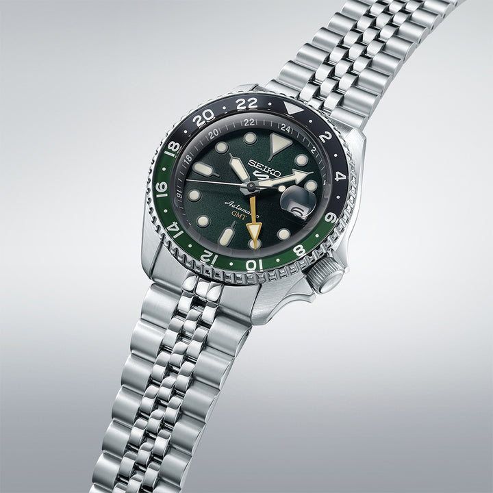 SEIKO Men's New5Sports Automatic GMT SKX Watch