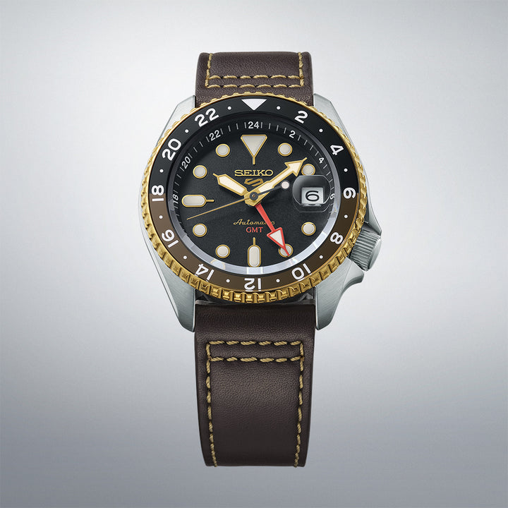 SEIKO Men's New5Sports Automatic GMT SKX Watch