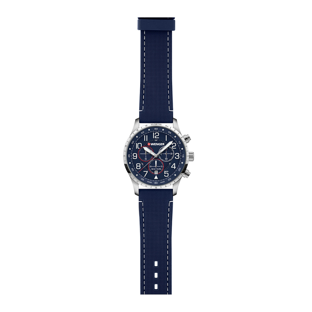 Wenger Attitude Men's Chronograph Quartz Watch - Swiss Made
