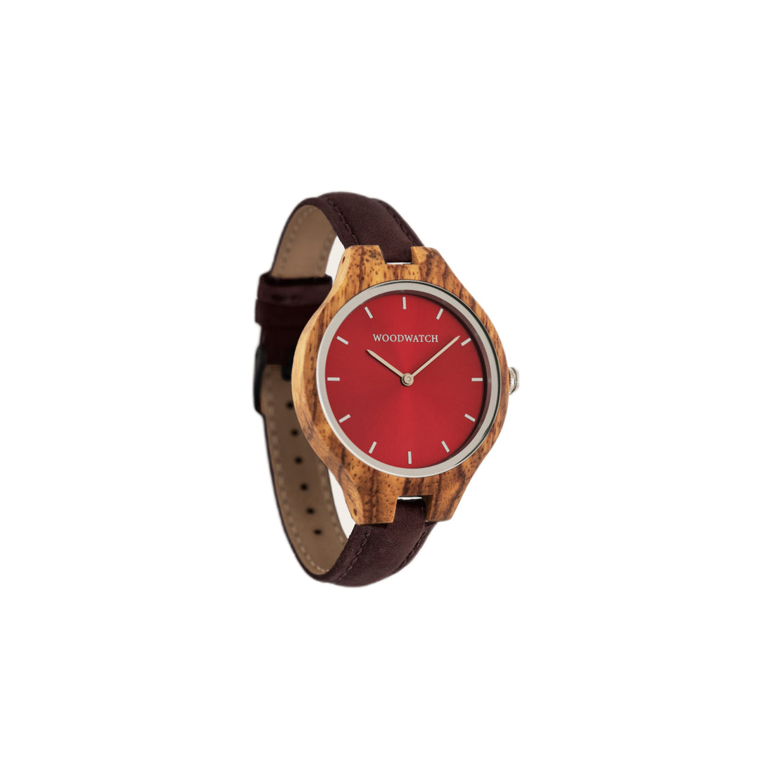 WOODWATCH WOMEN'S AURORA AUBURN GLOW WW-A-AG