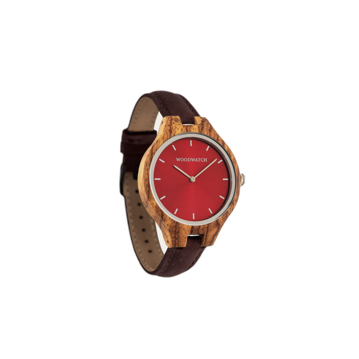 WOODWATCH WOMEN'S AURORA AUBURN GLOW WW-A-AG