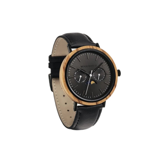 Woodwatch Men's Element Carbon Olive WW-El-Co