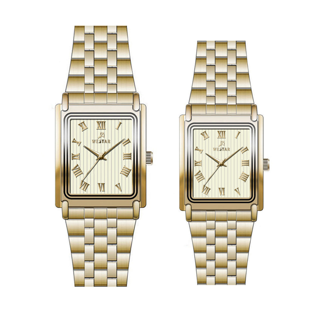 Westar Couple Watch EX7589GPN102 & EX6589GPN102