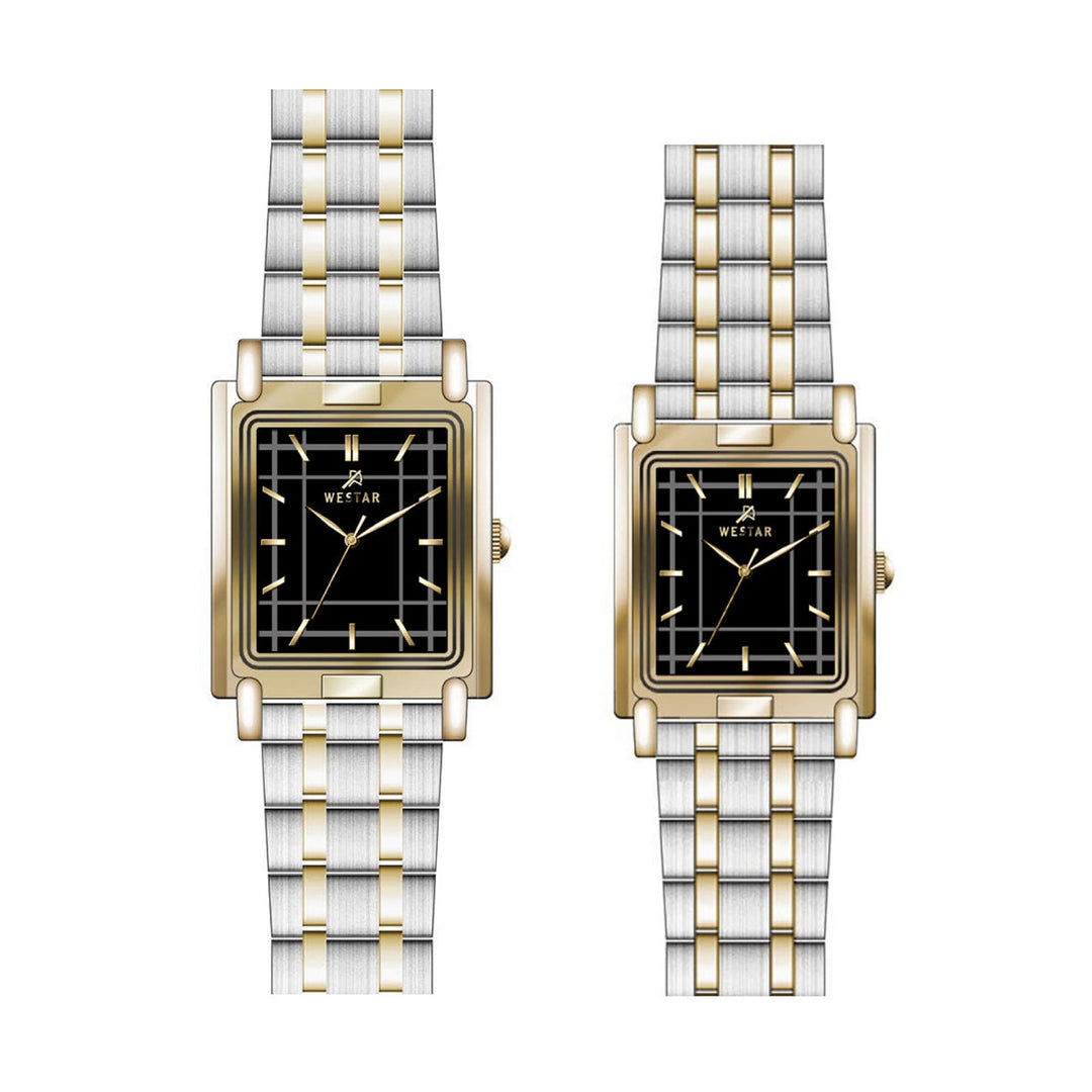 Westar Couple Watch EX7591CBN103 & EX6591CBN103