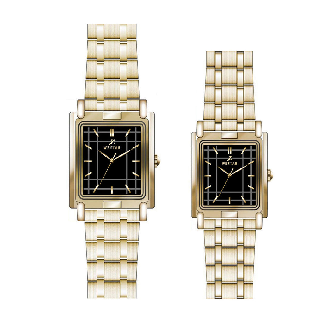 Westar Couple Watch EX7591GPN103 & EX6591GPN103