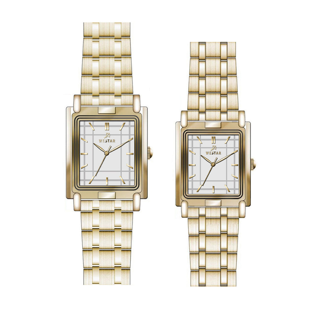 Westar Couple Watch EX7591GPN107 & EX6591GPN107