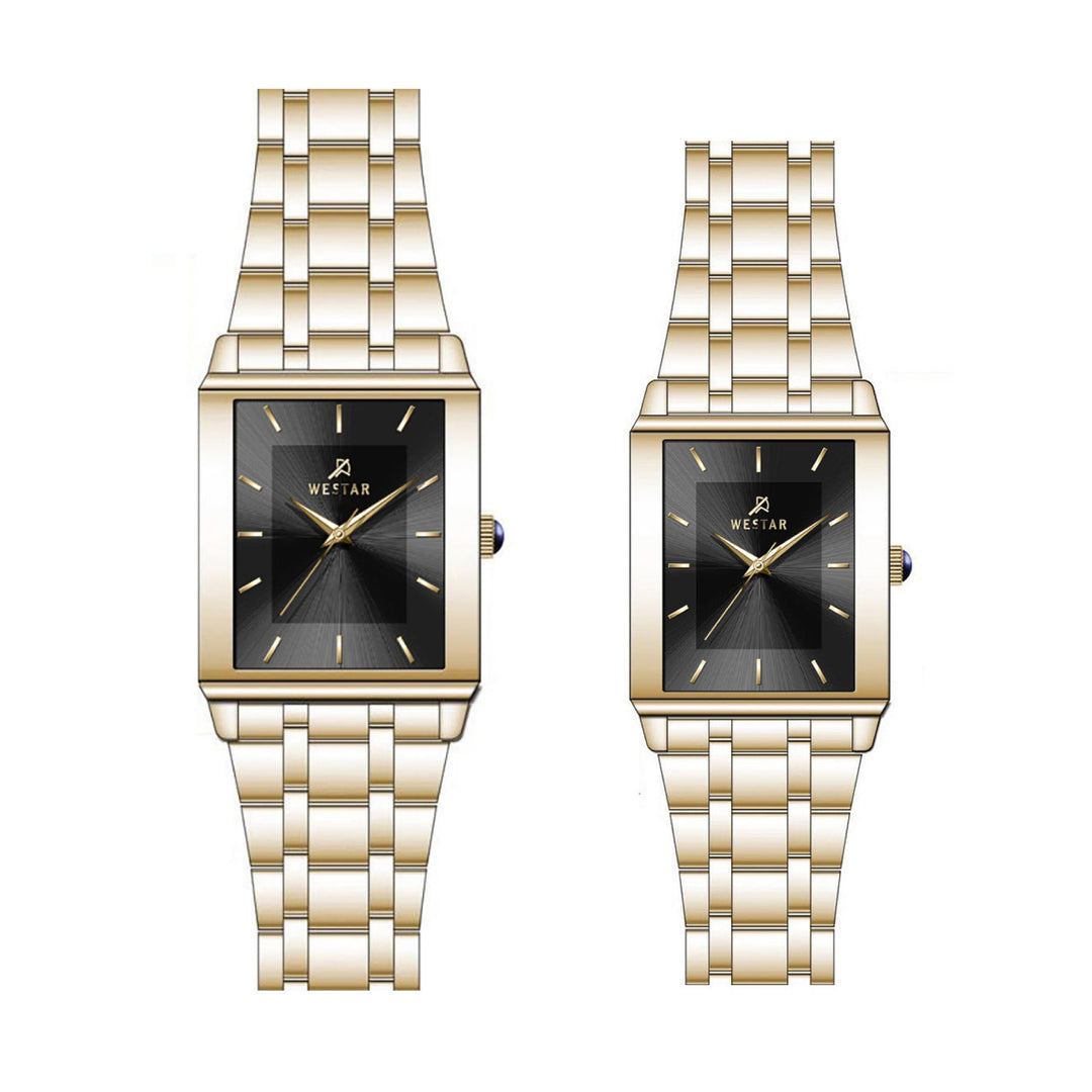 Westar Couple Watch EX7593GPN103 & EX6593GPN103
