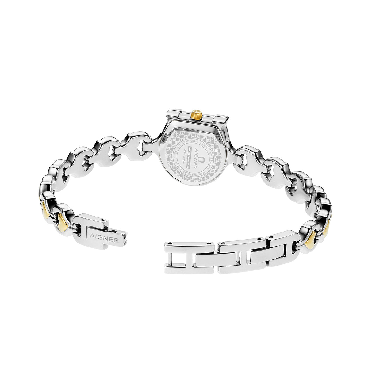 Aigner Women's Nobile Diamond 20.5x22mm Quartz Analog Watch AGW.289001