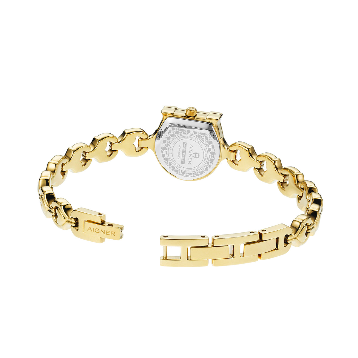 Aigner Women's Nobile Diamond 20.5x22mm Quartz Analog Watch AGW.289004
