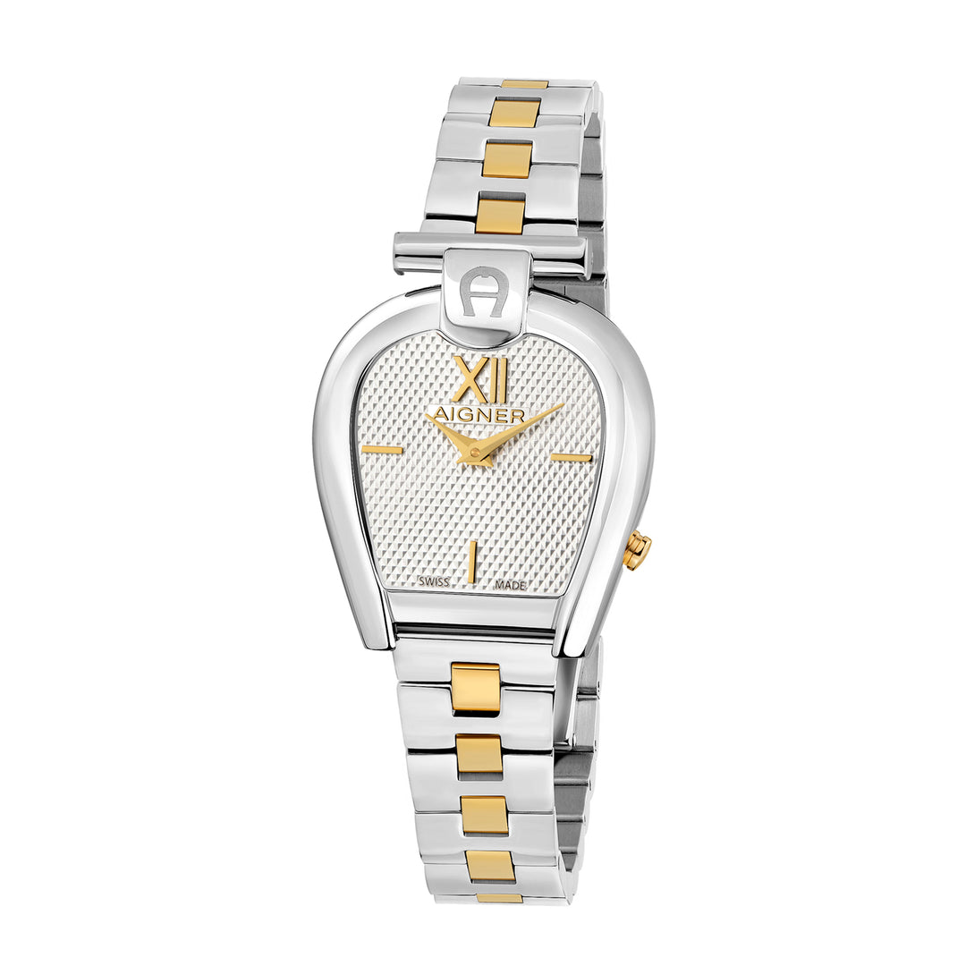 Aigner Women's Stainless Steel Case Bracelet Light Champagne Dial Watch