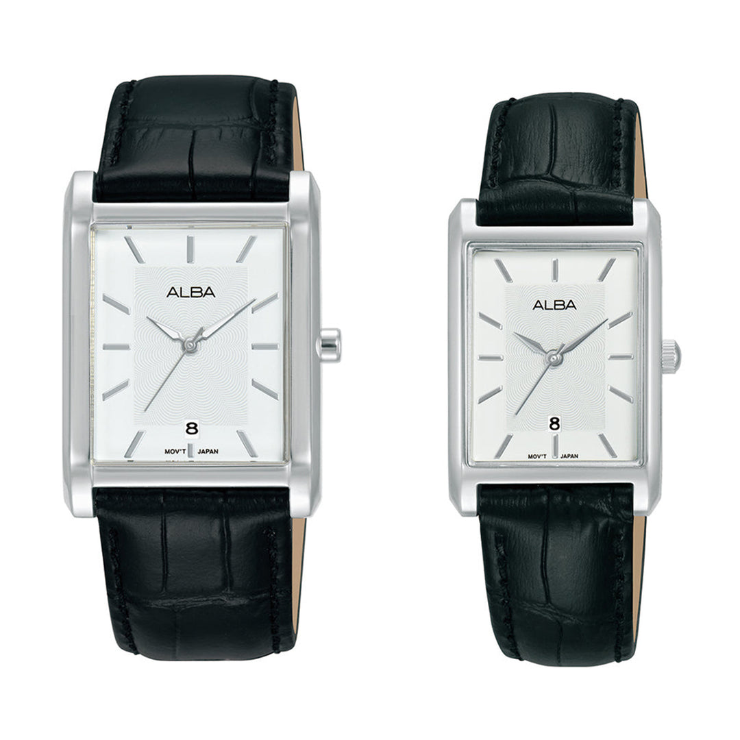 Alba Couple Set Watches - AG8P91X1 & AH7DH7X1