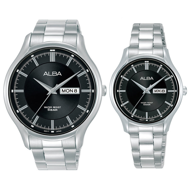 Alba Couple Set Watches - AV3567X1 & AN8107X1
