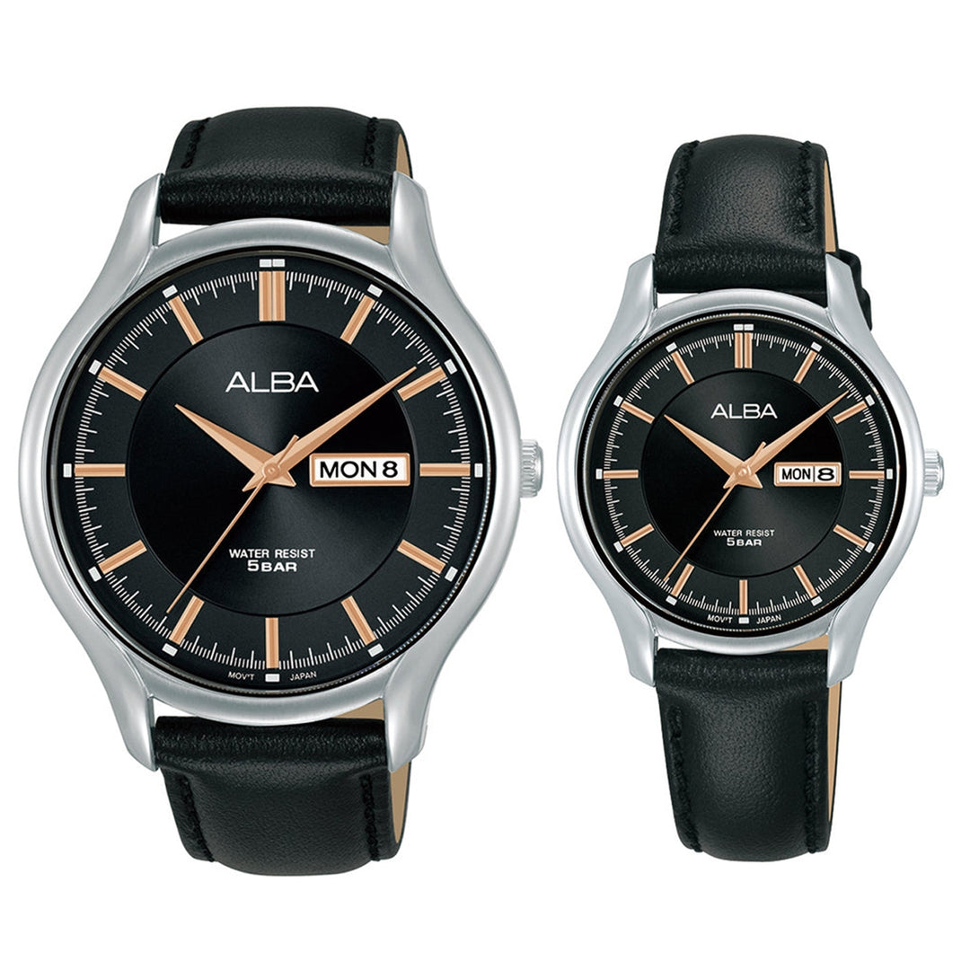 Alba Couple Set Watches - AV3571X1 & AN8111X1