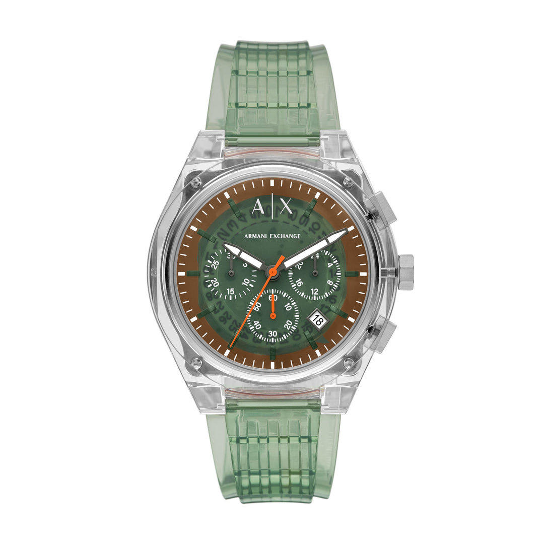 Armani Exchange Chronograph Green Watch