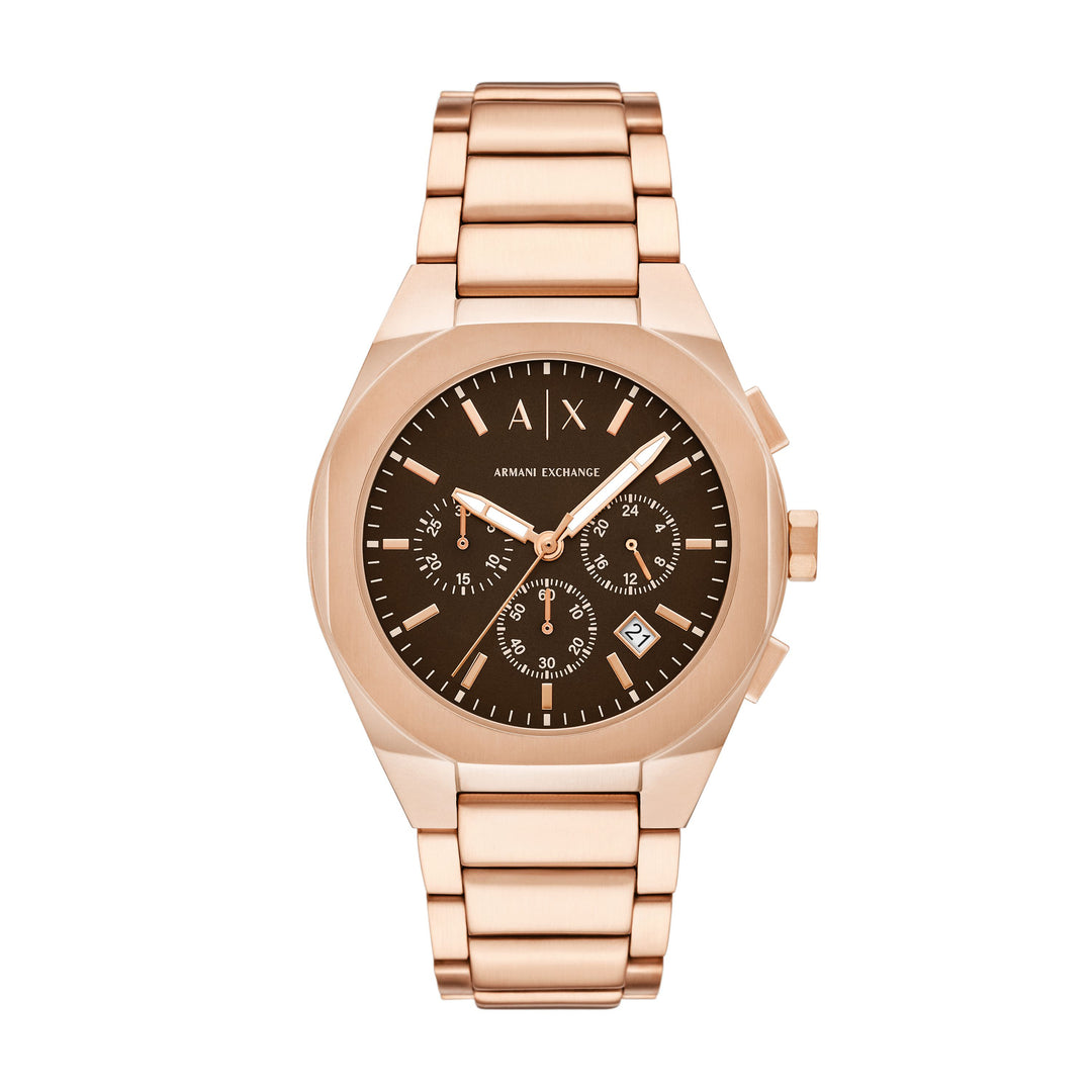 Armani Exchange Chronograph Rosegold Watch