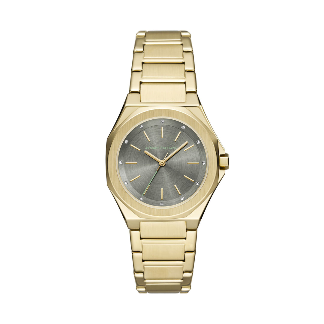 Armani Exchange Gold Stainless Steel Women's Watch
