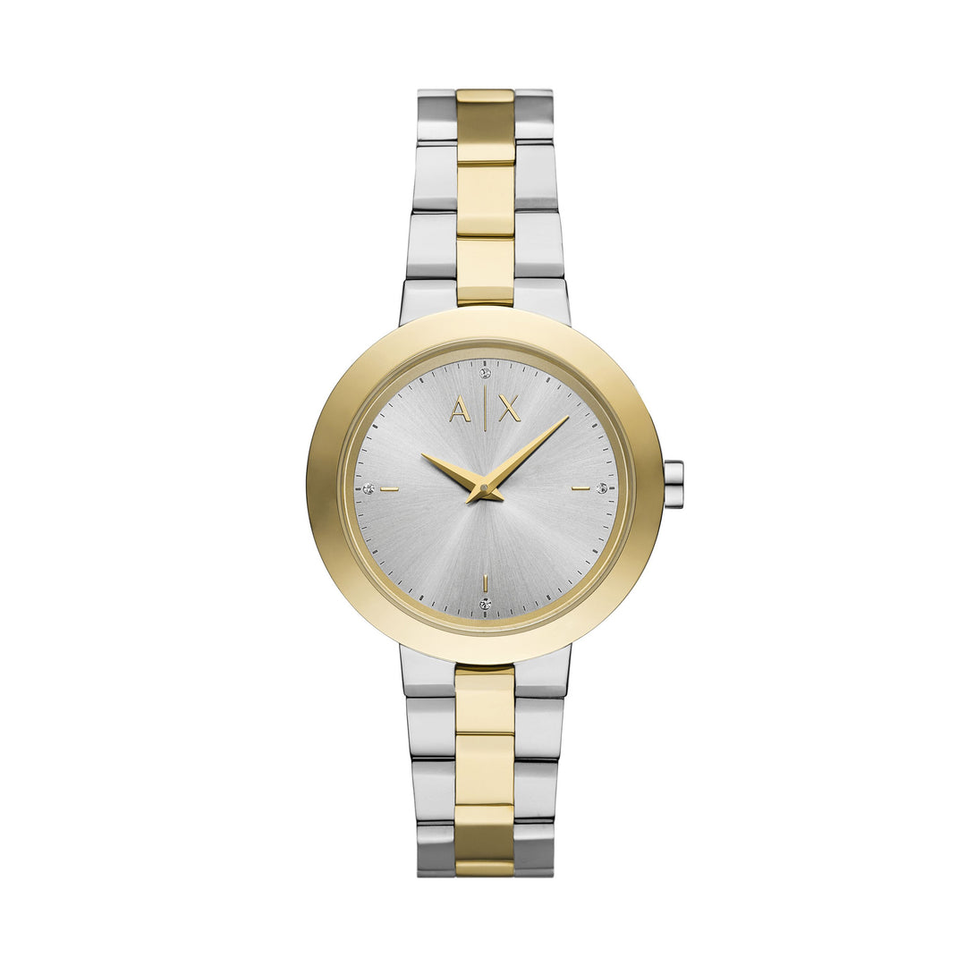 Armani Exchange Jackie 2-Tone Stainless Steel Women's Watch