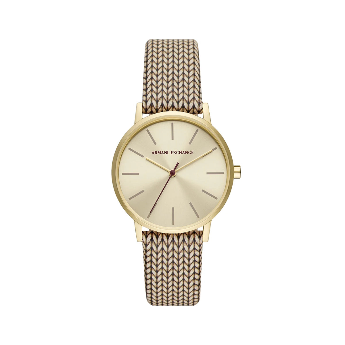 Armani Exchange Lola Women's Brown Leather Watch