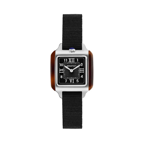 STREAMLINER KENNEDY HM 25 SS TORTOISE ACETATE BLACK DIAL & NATO